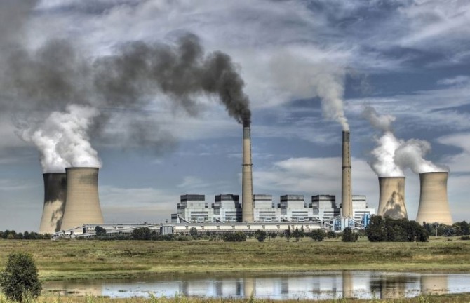 남아프리카공화국의 석탄화력발전소 모습. 사진=Construction Review Online 홈페이지