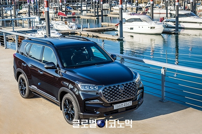 쌍용차 대형 SUV 올 뉴 렉스턴. 사진=쌍용차