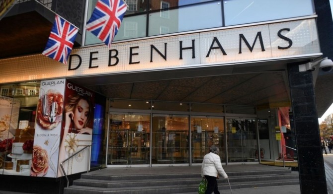 242년 역사의 영국 백화점 체인 '데베넘스'가 사실상의 사업 청산 절차를 밟고 있다. 사진=연합뉴스