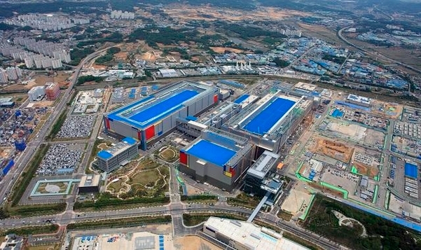 초미세 파운드리 제품을 생산할 삼성전자 평택 2라인. 사진=삼성전자 