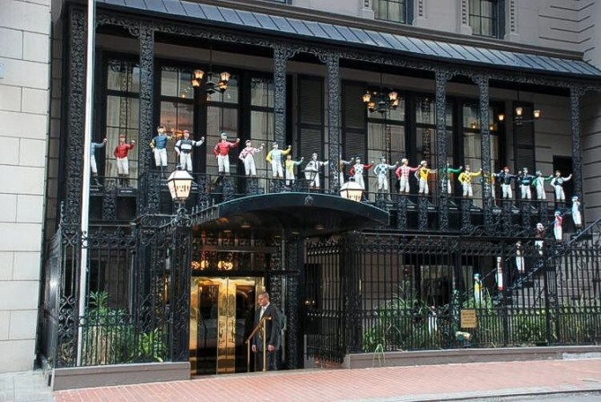 미국 뉴욕의 명물 21클럽 레스토랑. 사진=Pinterest