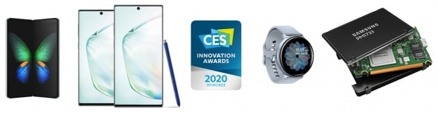 삼성전자가 내년 1월 온라인으로 진행하는 세계 최대 전자 전시회 ‘CES 2021’를 앞두고 ‘최고혁신상’ 4개를 포함해 총 44개의 ‘CES 혁신상’을 수상했다. 사진=삼성전자 
