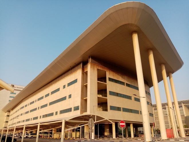 카타르 전문요양병원  Fit-out 건물 모습. 사진=현대건설