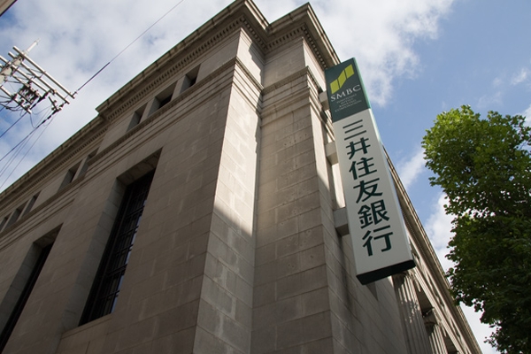 일본 미쓰이스미토모은행의 도쿄도내 지점. 사진=로이터