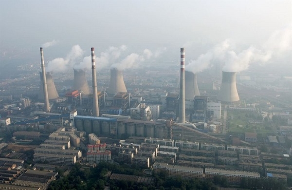 중국 석탄화력발전소. 사진=로이터