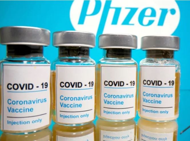 미국 화이자와 독일 바이오엔테크가 공동개발한 신종 코로나바이러스 감염증(코로나19) 백신. 사진=화이자