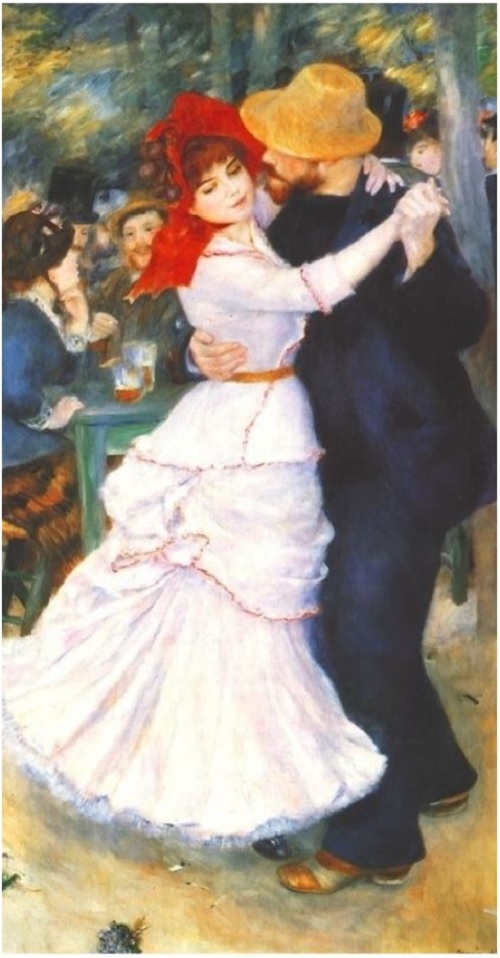 피에르 오귀스트 르누아르 ‘부기발에서의 춤’, 19세기, 캔버스에 유화, 보스턴미술관