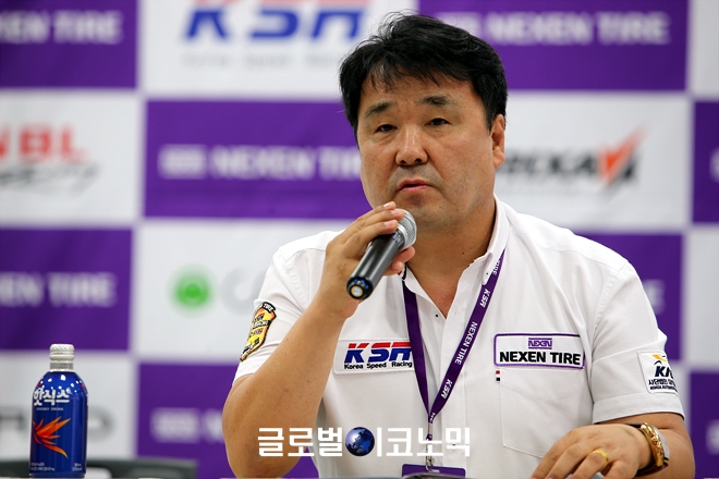 김기혁 코리아스피드레이싱(KSR) 대표. 사진=글로벌이코노믹 김현수 기자