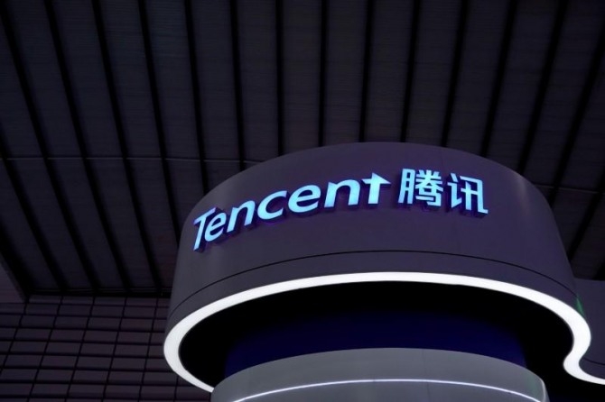 텐센트가 중국국제신탁투자공사, 중국국제금융공사 및 프리마베라를 포함한 다수의 기업들과 함께 상하이에 본사를 둔 엔플라임 테크놀로지(Enflame Technology)에 18억 위안을 투자했다. 사진=로이터