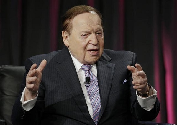 셸던 애덜슨(Sheldon Adelson) 라스베가스 샌즈 회장. 사진=AP/뉴시스