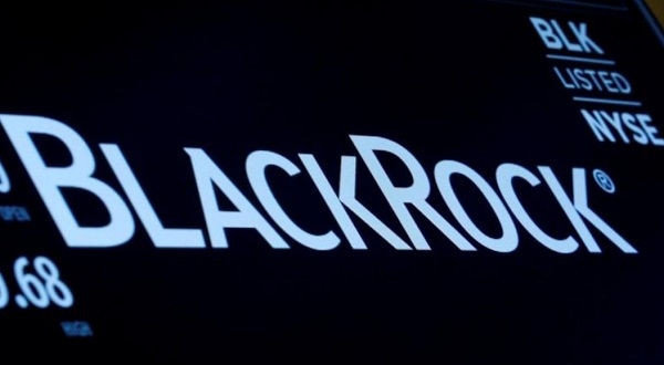 뉴욕증권거래소의 블랙록 로고. 사진=로이터