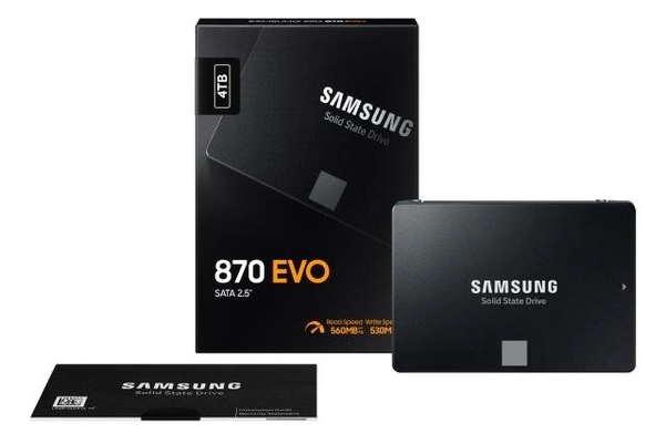 삼성전자 솔리드 스테이트 드라이브(SSD) ‘870 EVO’. 사진=삼성전자