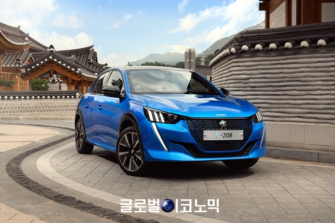 뉴 푸조 e-208. 사진=한불모터스