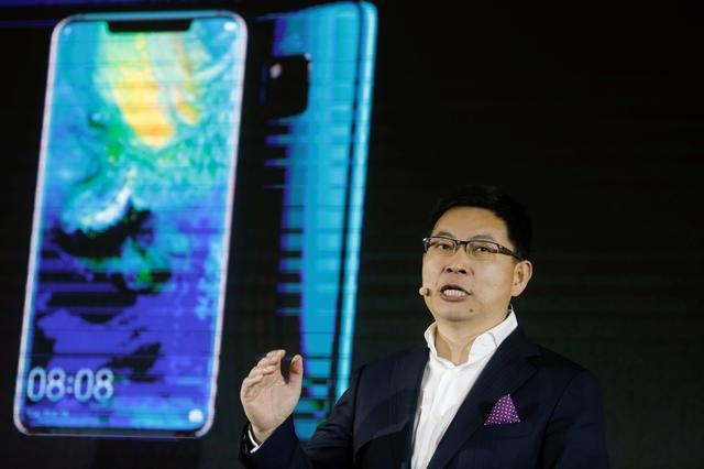 리처드 유(사진) 화웨이 소비자비즈니스그룹 CEO는 불과 몇 년 만에 화웨이를 세계 최고의 스마트폰 판매업체로 탈바꿈시켰다. 사진 = 로이터