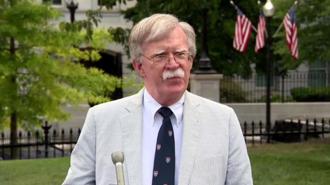 존 볼턴(John Bolton) 전 백악관 국가안보보좌관. 사진=CBS58