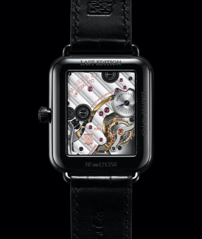 하인리히 모저앤씨의 애플 워치 스타일 기계식 손목시계. 사진=하인리히 모저앤씨