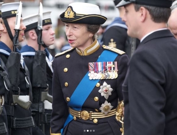 프린세스 로열 앤. 사진=사진=theroyalfamily 공식 인스타그램 캡처 