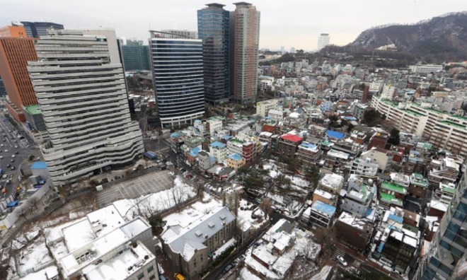 서울역 쪽방촌 도시재생사업 계획부지 전경. 사진=뉴시스