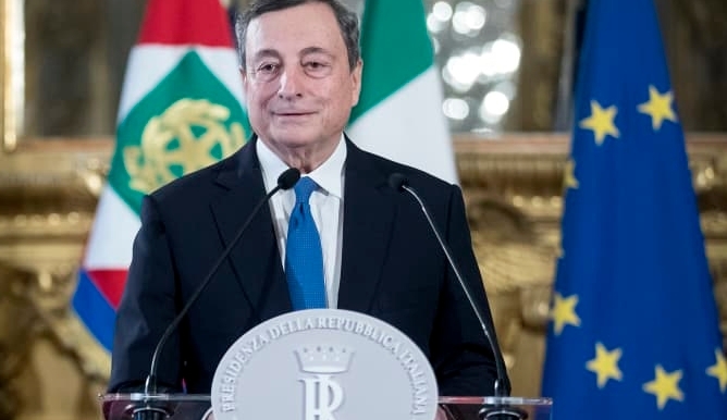 이탈리아 총리로 취임한 마리오 드라기 전유럽중앙은행(ECB) 총재. 사진=CNBC