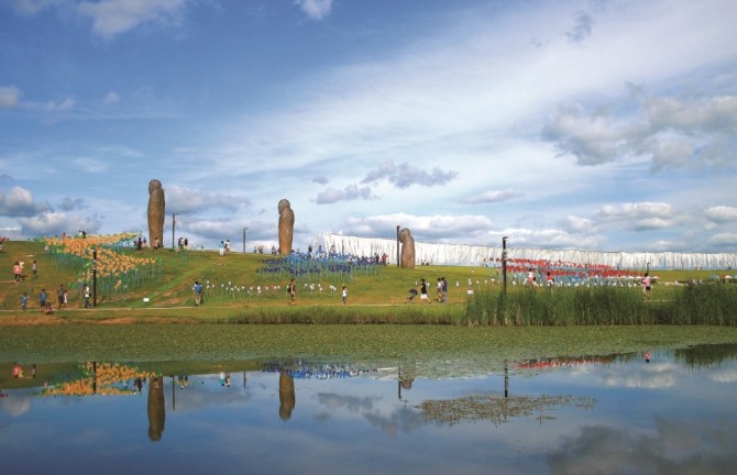 한국관광공사 '비대면 관광지 100선' 중 경기도 파주 평화누리공원. 사진=한국관광공사