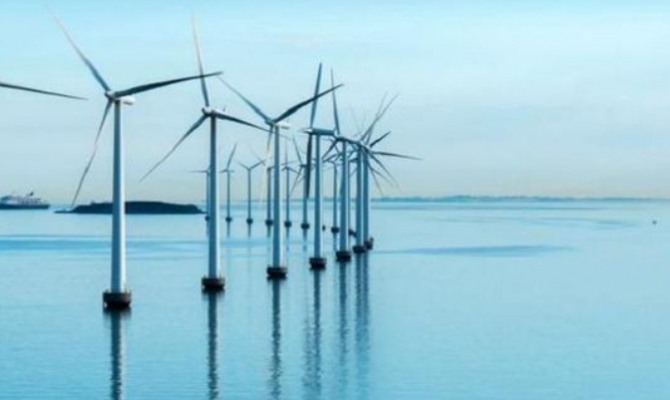 덴마크가 세계 최초로 수백 개의 거대한 풍력 터빈을 수용하는 인공섬을 건설한다. 사진=덴마크저널