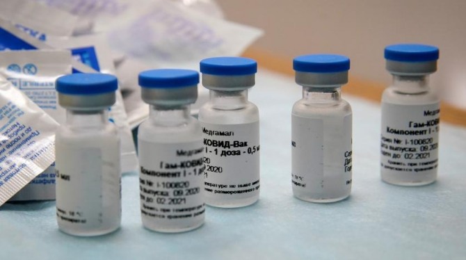러시아의 코로나 예방 백신 ‘스푸트니크V’. 사진=로이터