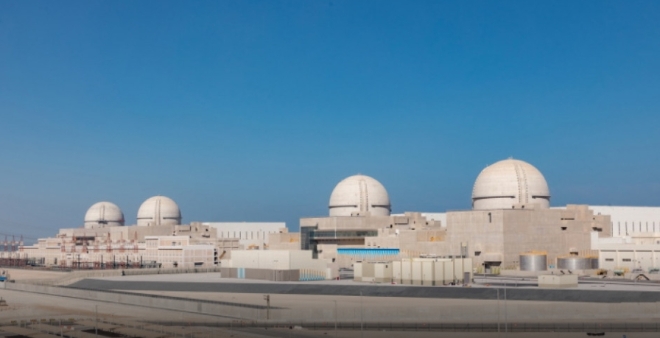 폴란드 뉴스매체 WNP가 소개한 아랍에미리트(UAE) 바라카 원전 모습. 사진=폴란드WNP 