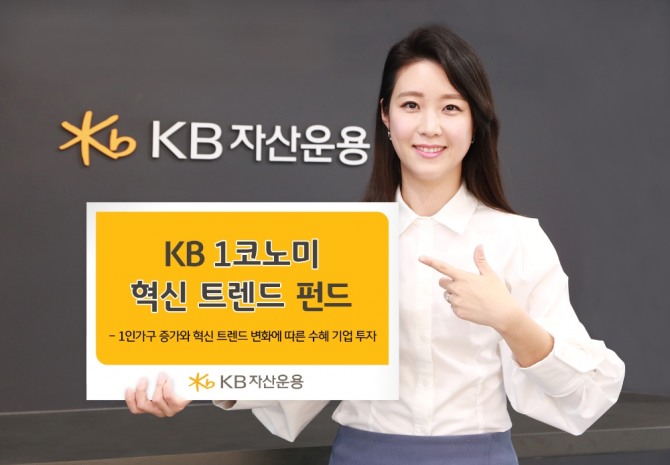 KB자산운용이 ‘KB1코노미펀드’의 펀드명칭을 ‘KB1코노미혁신트렌드펀드’로 변경해 본격적인 마케팅에 나선다고 22일 밝혔다.  사진=KB자산운용