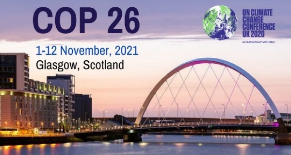 올해 11월 영국 스코틀랜드 글래스고에서 열릴 제26차 유엔기후변화협약 당사국총회(COP26) 포스터. 