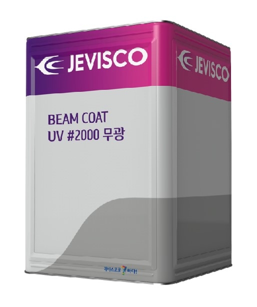 제비스코가 새로 선보인 럭셔리 비닐 타일(LVT)용 친환경 도료 '빔코트 UV #2000 무광’. 사진=제비스코