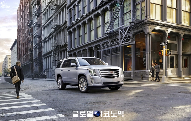 캐딜락 대형 SUV '에스컬레이드 플래티넘'. 사진=캐딜락