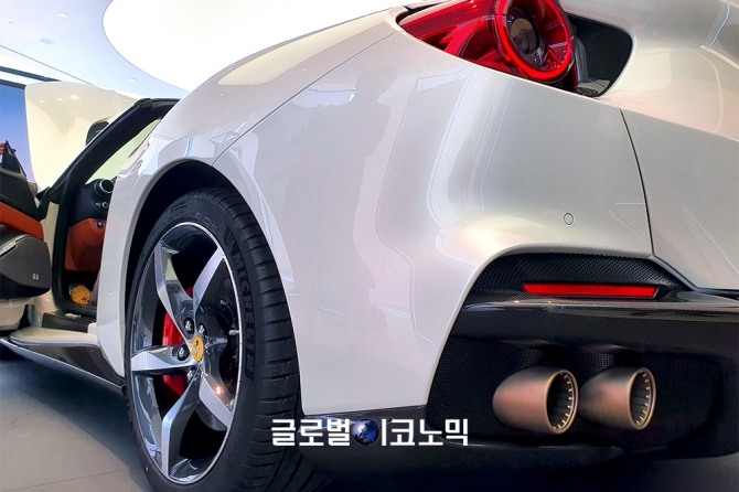 페라리가 4일 공개한 컨버터블 GT 모델 '포르토피노 M' 외관. 사진=글로벌이코노믹 성상영 기자