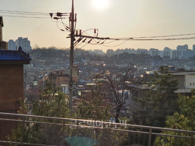 서울 동작구 노량진 재정비촉진구역 내 주택가 전경. 사진=김하수 기자