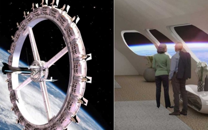 사상 최초의 우주호텔 보이저 스테이션이 2027년 문을 열 예정이다. 사진=비즈니스인사이더 
