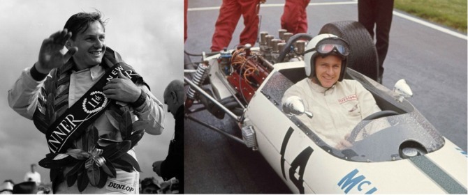 전성기 시절의 브루스 맥라렌 ⓒ 맥라렌