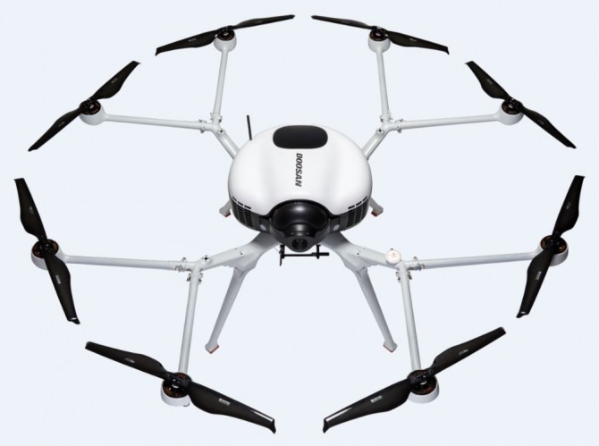 수소드론 이미지. 사진=(주)두산