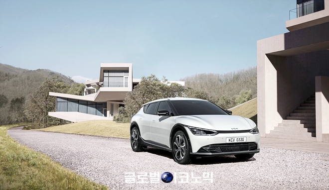 기아 첫 전용 전기차 'EV6'. 사진=기아