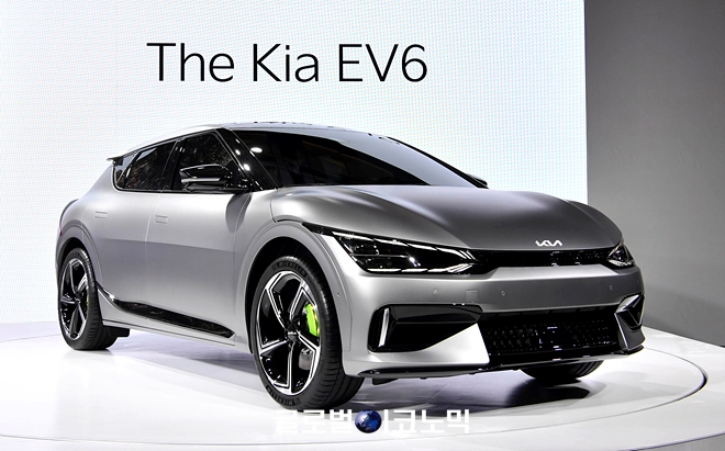 기아 첫 전용 전기차 'EV6'. 사진=기아