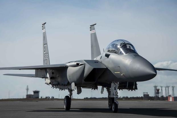  미 공군이 7일 4.5세대 전투기 F-15EX 이름을 '이글2'로 정했다. 사진은 F-15EX 전투기. 사진=미공군