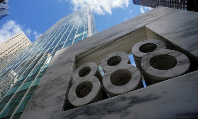 아케고스 사무실이 위치한 뉴욕 맨해튼 7번가 888번지 빌딩. 사진=로이터