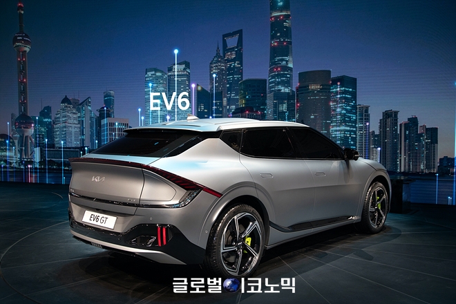 기아 첫 전용 전기차 'EV6'. 사진=기아