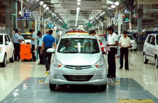 현대차 인도 첸나이 공장. 사진=현대차 제공