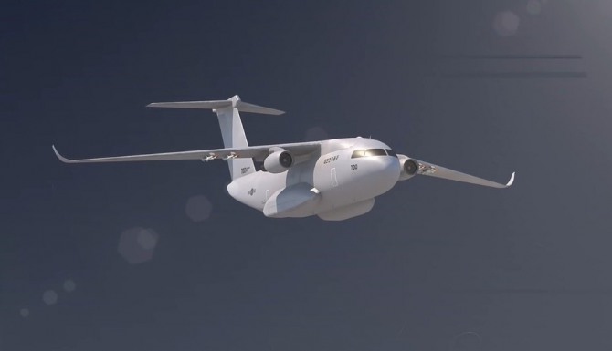 한국항공우주산업(KAI)이 홍보용 동영상에서 공개한 미래 수송기.사진=디펜스블로그
