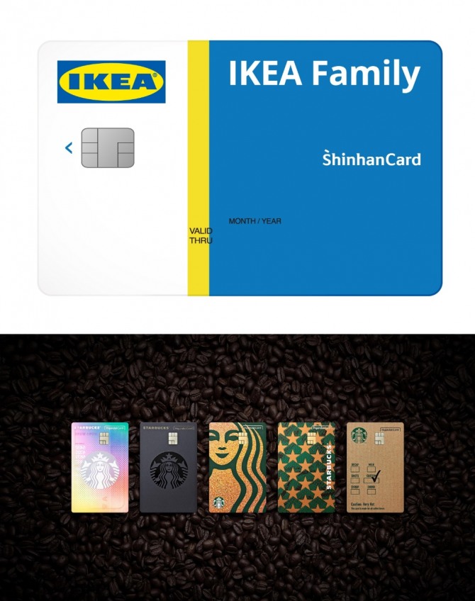 MZ세대(1980년대생인 밀레니얼 세대와 1990년대 중반 이후 출생한 Z세대) 고객을 유치하기 위한 신용카드사들의 상업자표시신용카드(PLCC) 경쟁이 뜨겁다. 사진=신한카드, 현대카드