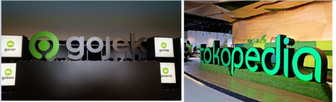 인도네시아 차량공유 플랫폼 고젝(Gojek)이 전자상거래업체 토코피디아(Tokipedia)와 합병되어 고토그룹(GoTo Group)으로 탄생한다. 사진=고젝, 토코피디아