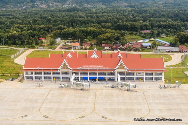 라오스 루앙프라방 공항 전경. 사진=한국공항공사 