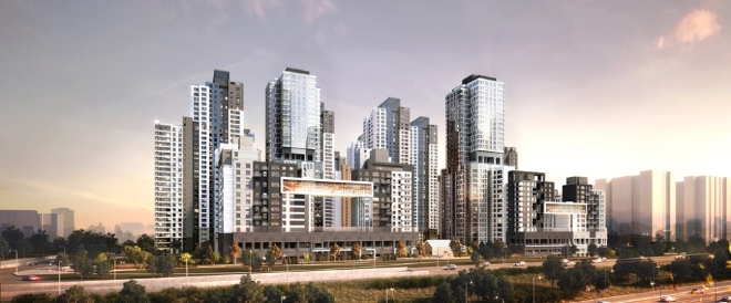 래미안 원베일리(신반포3차‧경남아파트 재건축사업) 조감도. 사진=삼성물산 제공