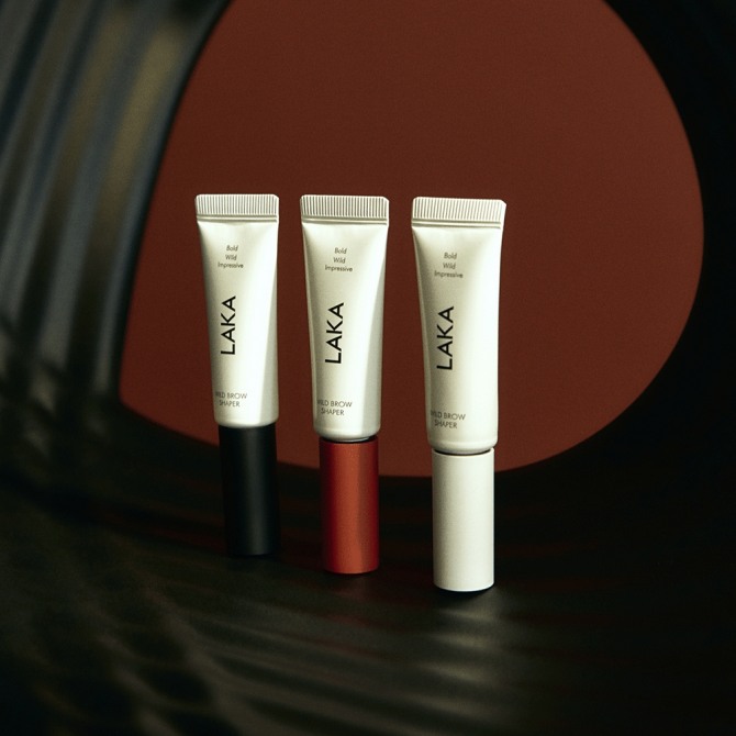 라카의 '와일드 브로우 셰이퍼' 3종. 사진=라카