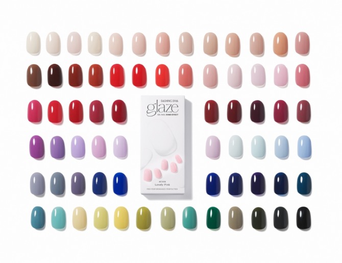 데싱디바가 출시한 '글레이즈' 제품. 사진=데싱디바