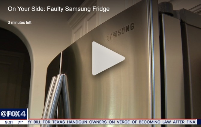 On Your Side: Faulty Samsung Fridge